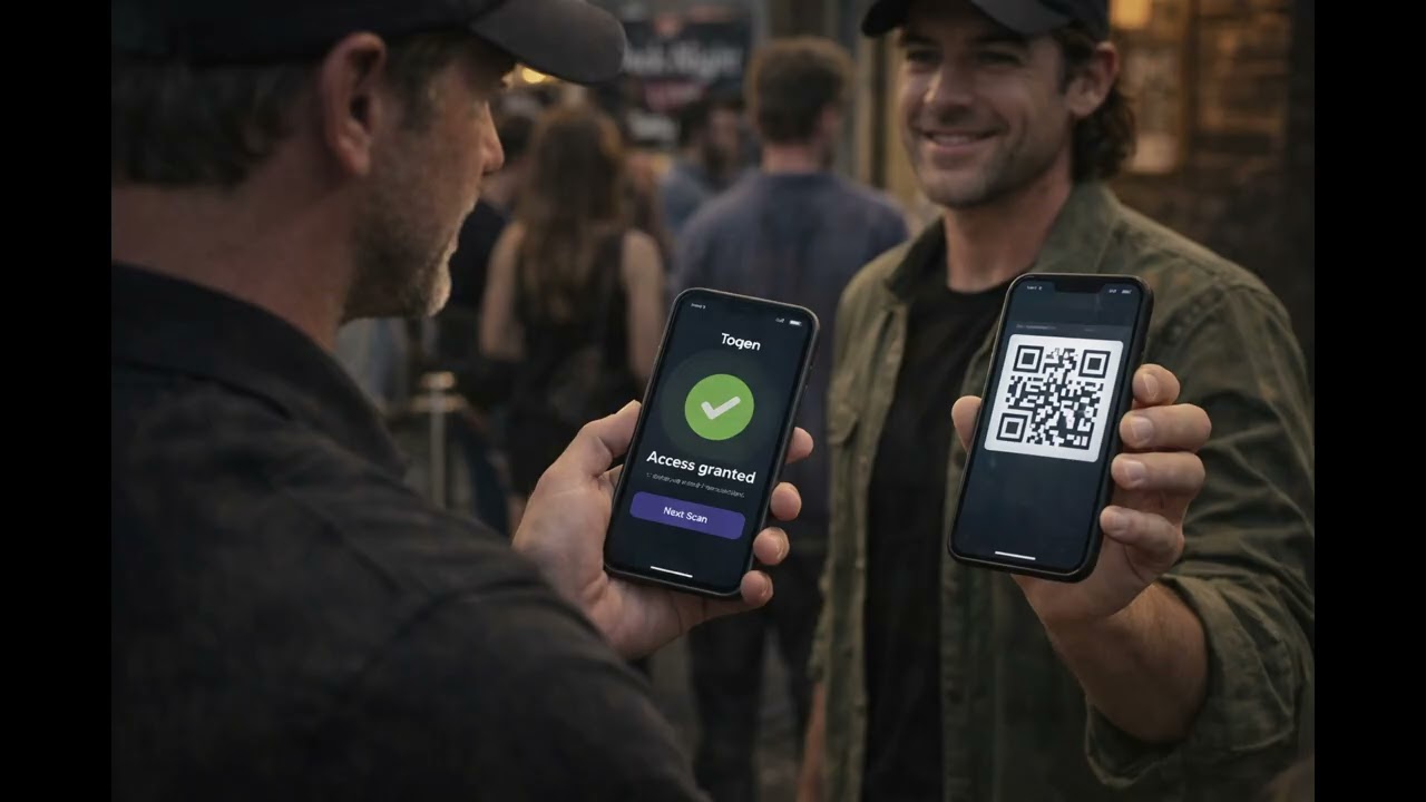 How Toqen works: event access from first meeting to guest entry