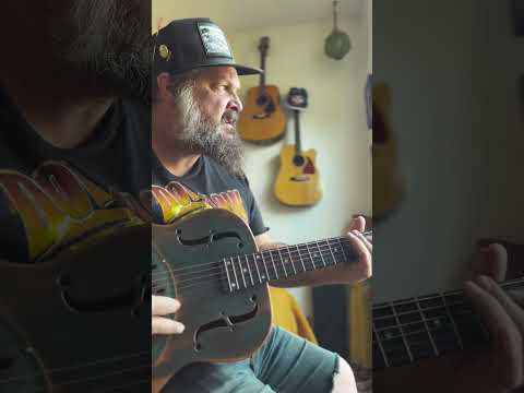 “somethin to cure the pain” in Open D Minor #deltablues #blues #bluesguitar #guitar #vancouver #love