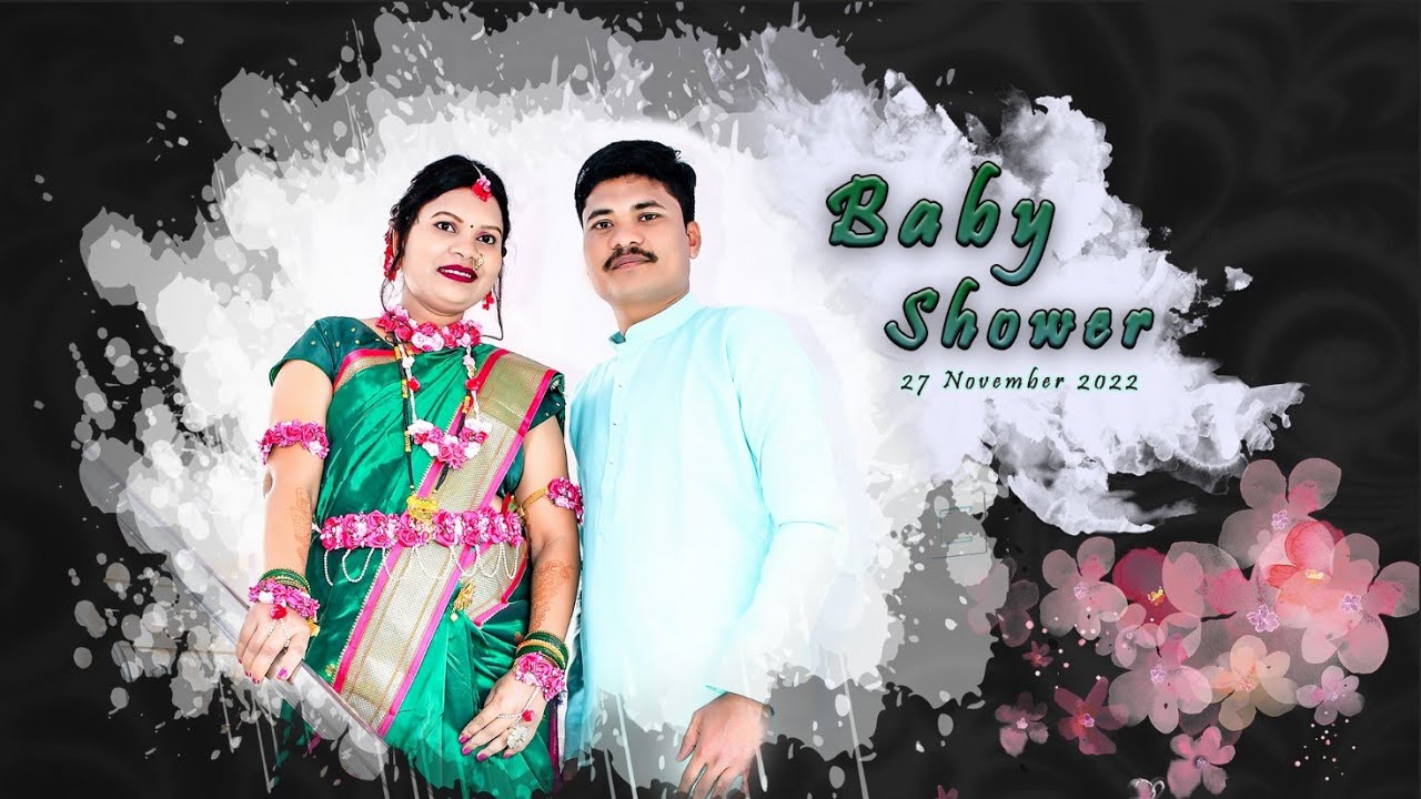 Traditional Baby Shower Album Design Photobook Album Amit thakare 