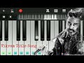 Vikram title track  easy piano tutorial  anirudh
