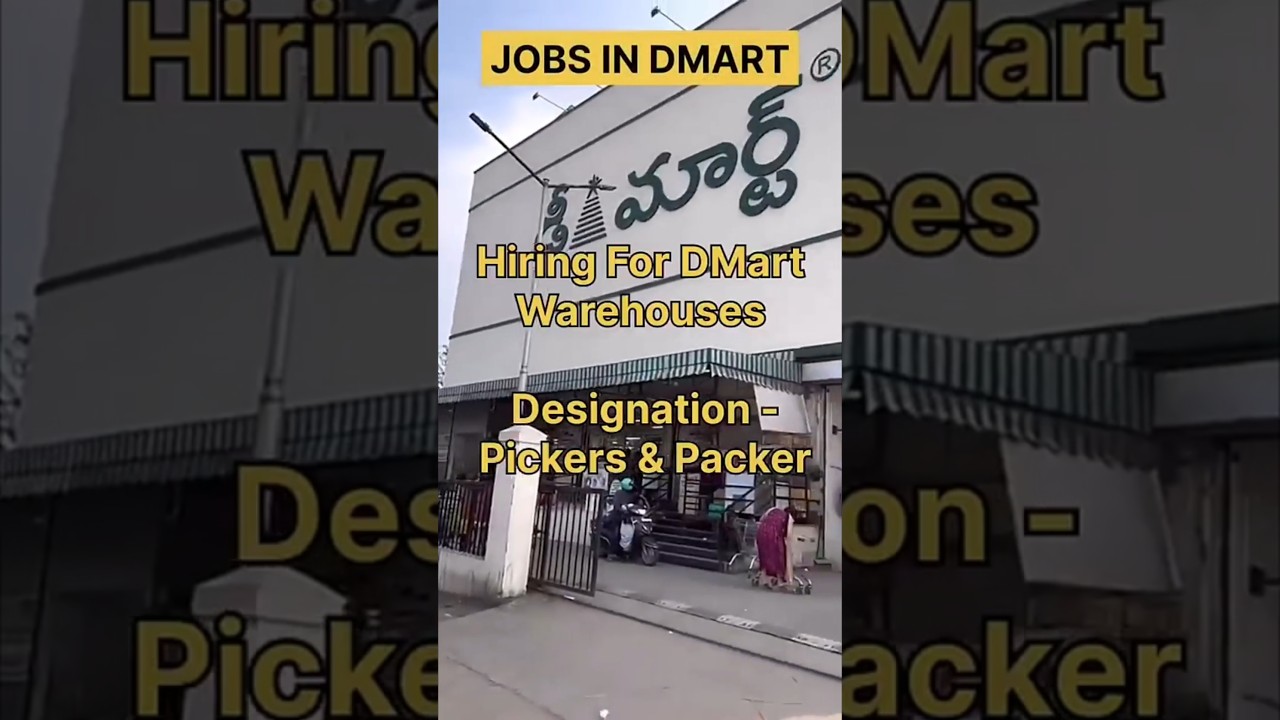 Packing jobs in Dmart Vijayawada Ganguru (FC)||Dmart