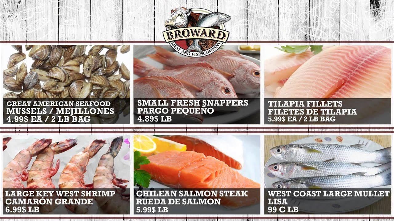 Broward Meat And Fish Special 10/29/2015 al 11/11/2015 Fish YouTube