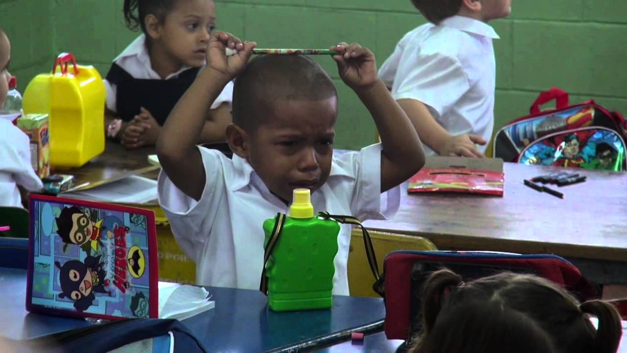 Llantos en su primer día de clases