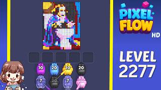 Pixel Flow Level 2277 Solution Walkthrough