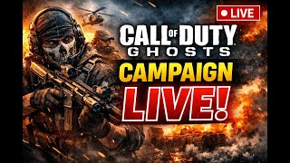 Call of Duty Ghosts – Full Story Mode Live Stream Part 4 #live #livestream #callofduty