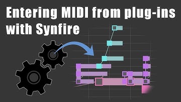 How to enter MIDI from a plug-in into Synfire