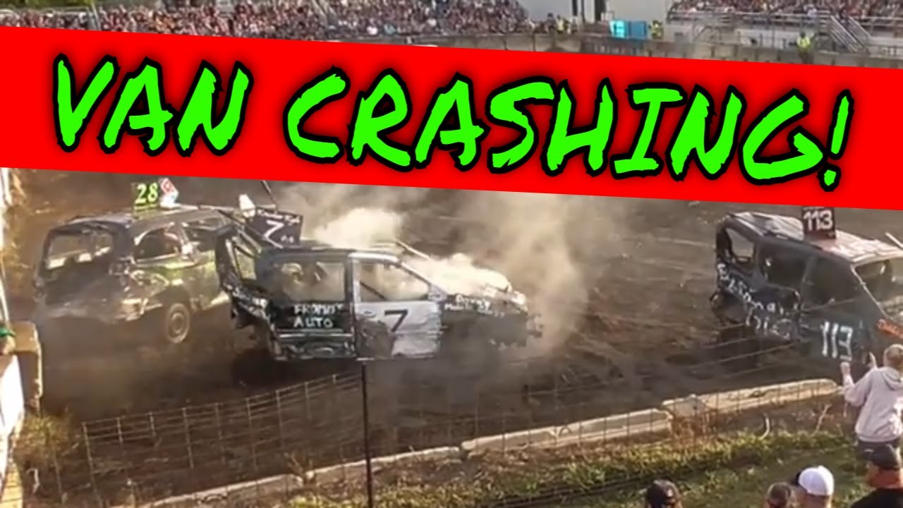VAN CRASHING! (Nicollet County Fair)