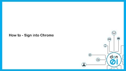 How to - Sign into Chrome (as a student)