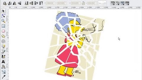 heathenX Inkscape Tutorials: episode 032 - Shattered glass effect on a bitmap