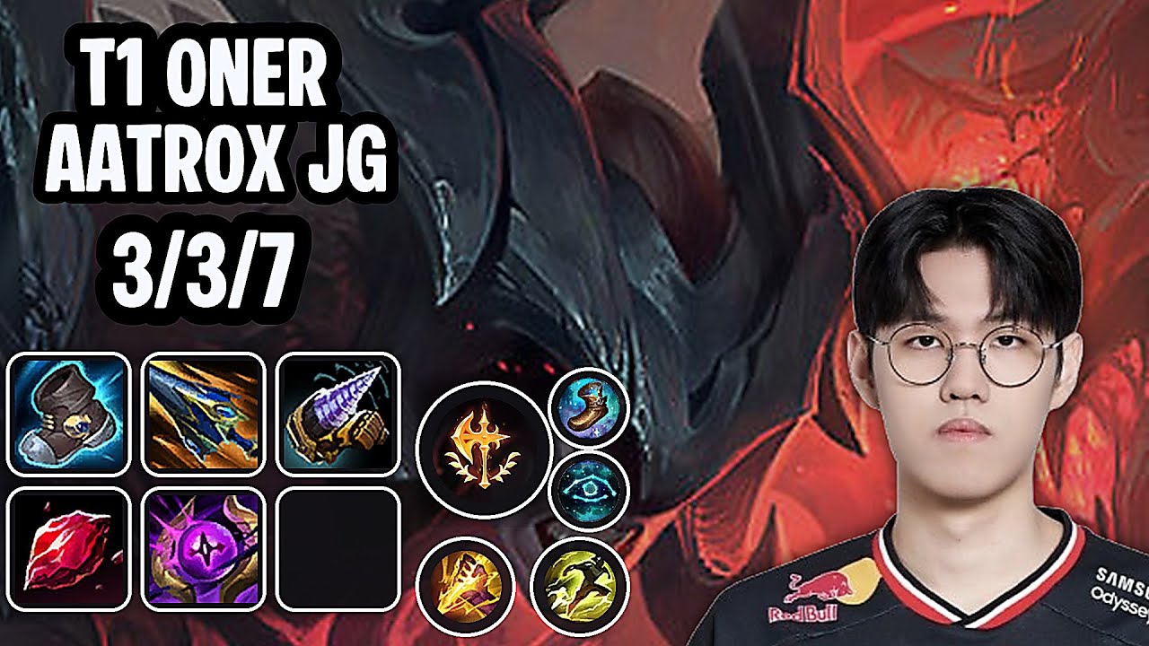 T1 Oner Aatrox Jg SoloQ Replay 20251212