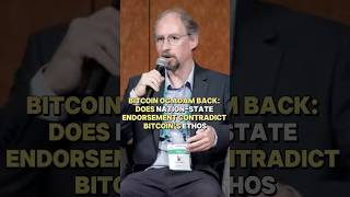 Bitcoin OG Adam Back: Does Nation-State Endorsement Contradict Bitcoin's Ethos  #crypto