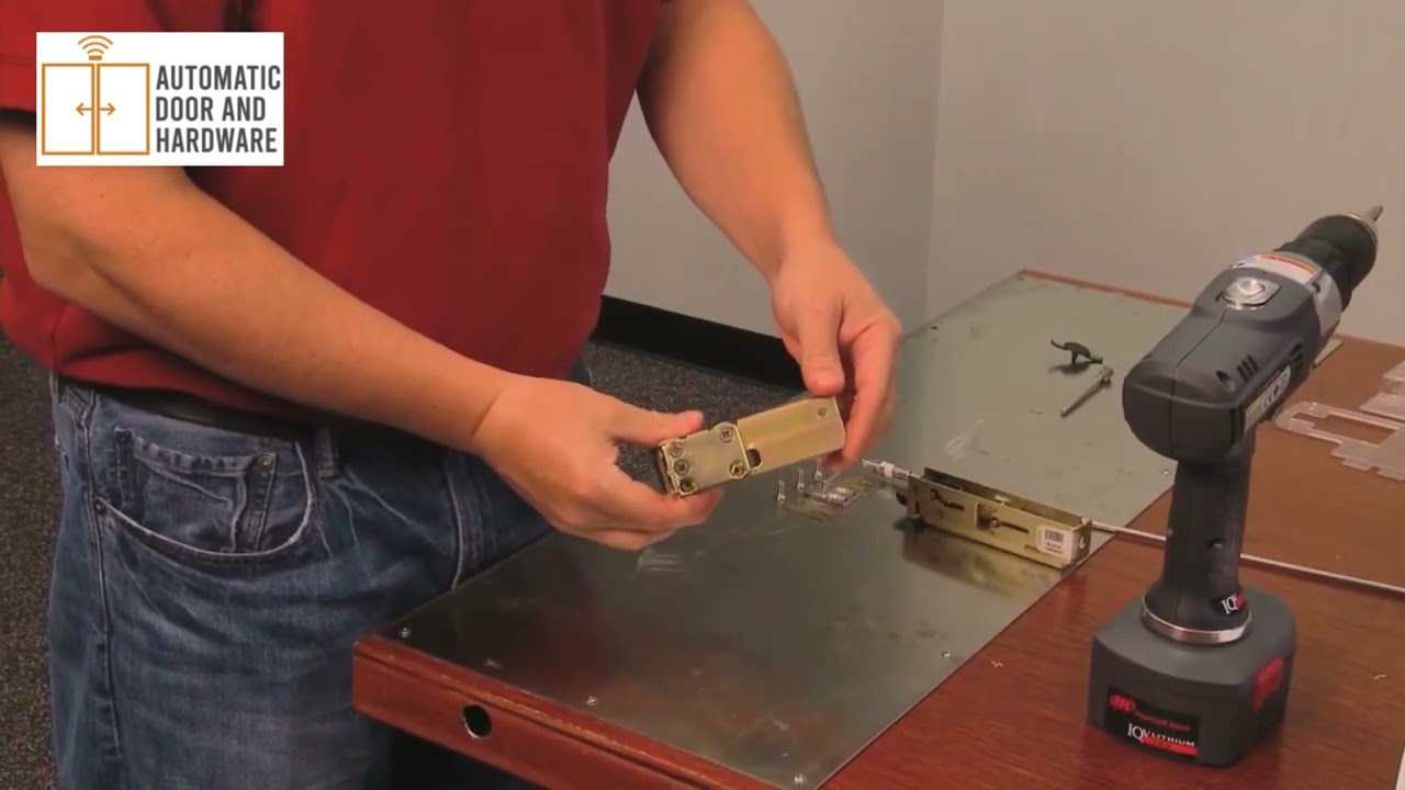 Von Duprin 9850 and 9950 Series Concealed Vertical Cable (CVC) Installation