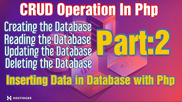 Inserting Data into Database part 2|CRUD Operation| Devil Programmer