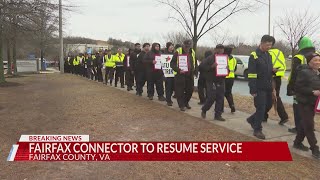 Fairfax Connector strike: Buses to resume service, agreement reached in negotiations