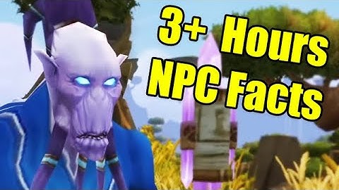 3+ Hours of NPC WoW Facts / Lore to Fall Asleep To | World of Warcraft