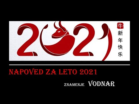 Video: Kakšen Je Horoskop Za Leto Za Znamenje Vodnar