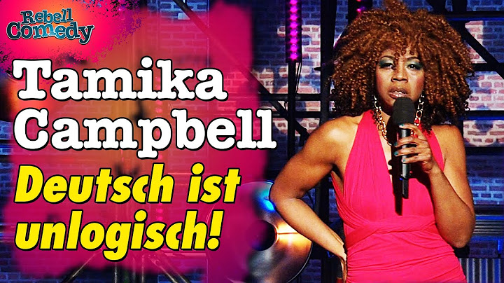Die Deutsche Sprache ist unlogisch - Tamika Campbell (Gast) | RebellComedy