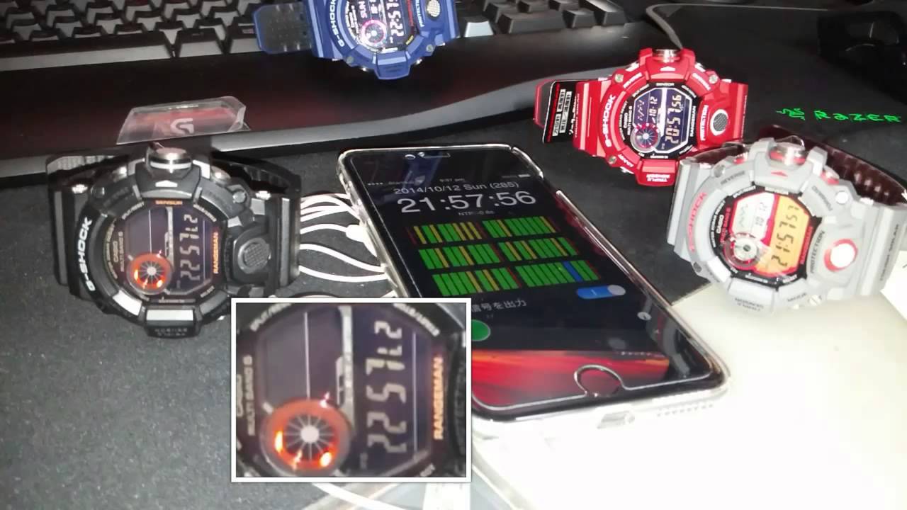 g shock sync time