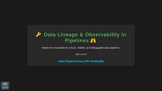 Unraveling Data Pipelines: Lineage & Observability Demystified!