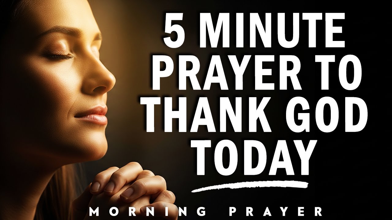 LORD, I’m Grateful for Your Hand Over My Career Today | 5 Minute Morning Prayer