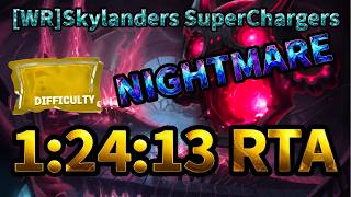 [WR] Skylanders SuperChargers All Story Levels Nightmare Speedrun in 1:24:13 RTA