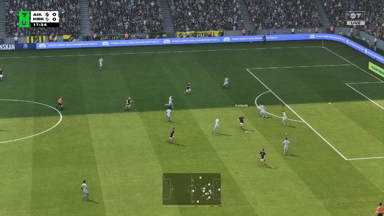 Game 18: AIK v HBK (Allsvenskan)