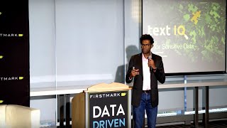 FirstMark's Data Driven NYC: AI for Sensitive Information, Apoorv Agarwal, Text IQ