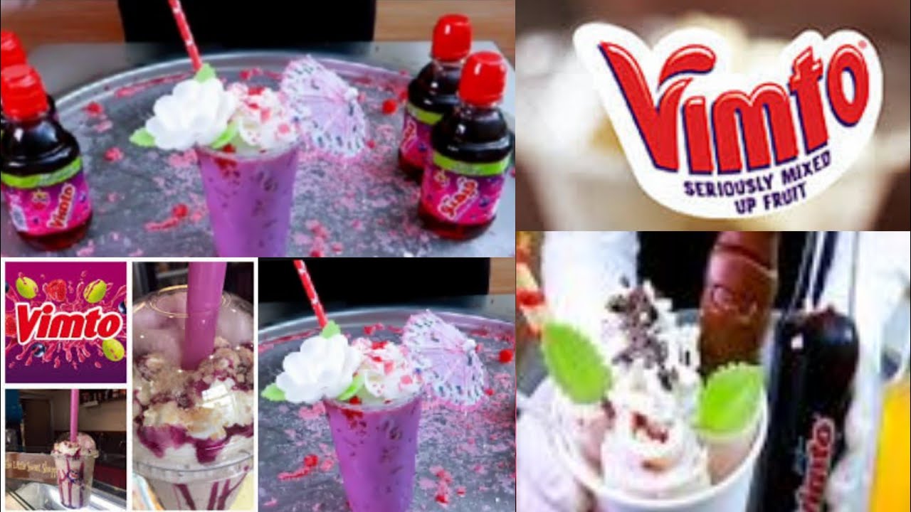 Vimto Ice Cream - Delicious Vimto Ice Cream - Ice Cream with  Fruit  Drink Vimto