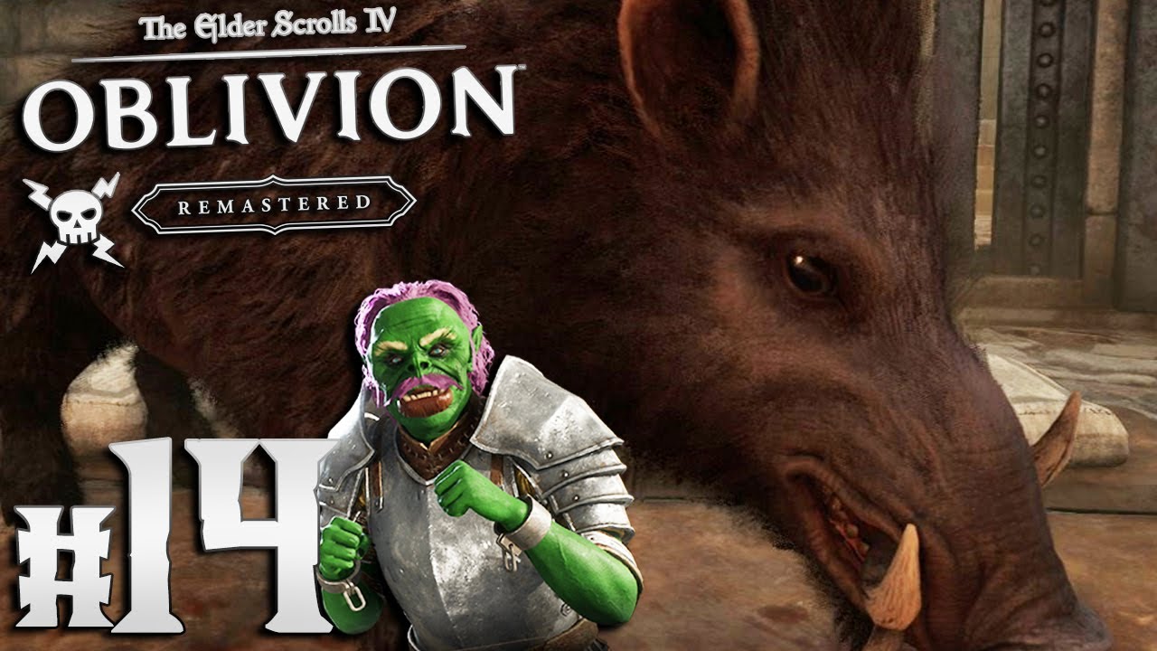 14) The Elder Scrolls IV: Oblivion Remaster Playthrough | Arena Champion + BFF Porkchop