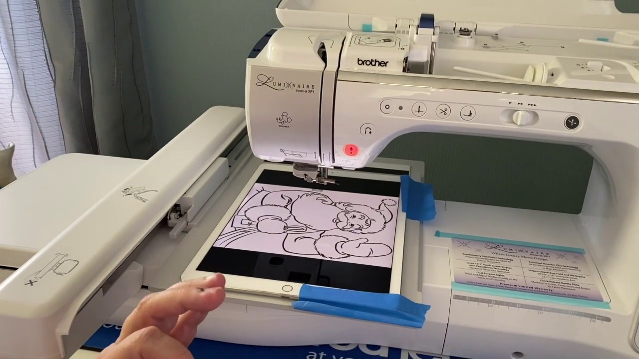 Ipad Scan on Brother Luminaire HD 720p YouTube