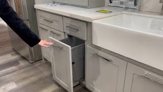 Pull out Trash Bin Set