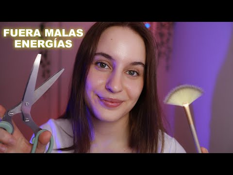 Te quito las MALAS ENERGÍAS 🕯️✨ ASMR atención personal 🌙