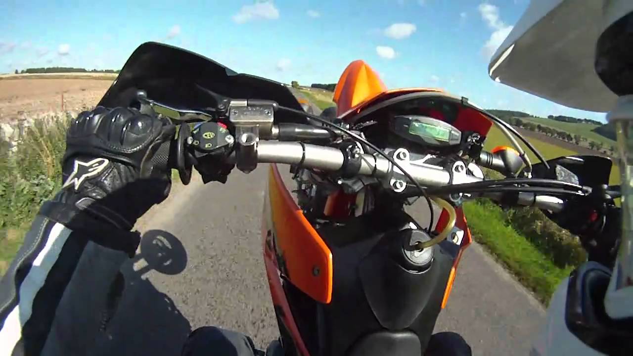 KTM 625 SMC GoPro HD wheelie