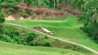 9 hole at royal samui. Crazy elevations at this solo 9 hole course
