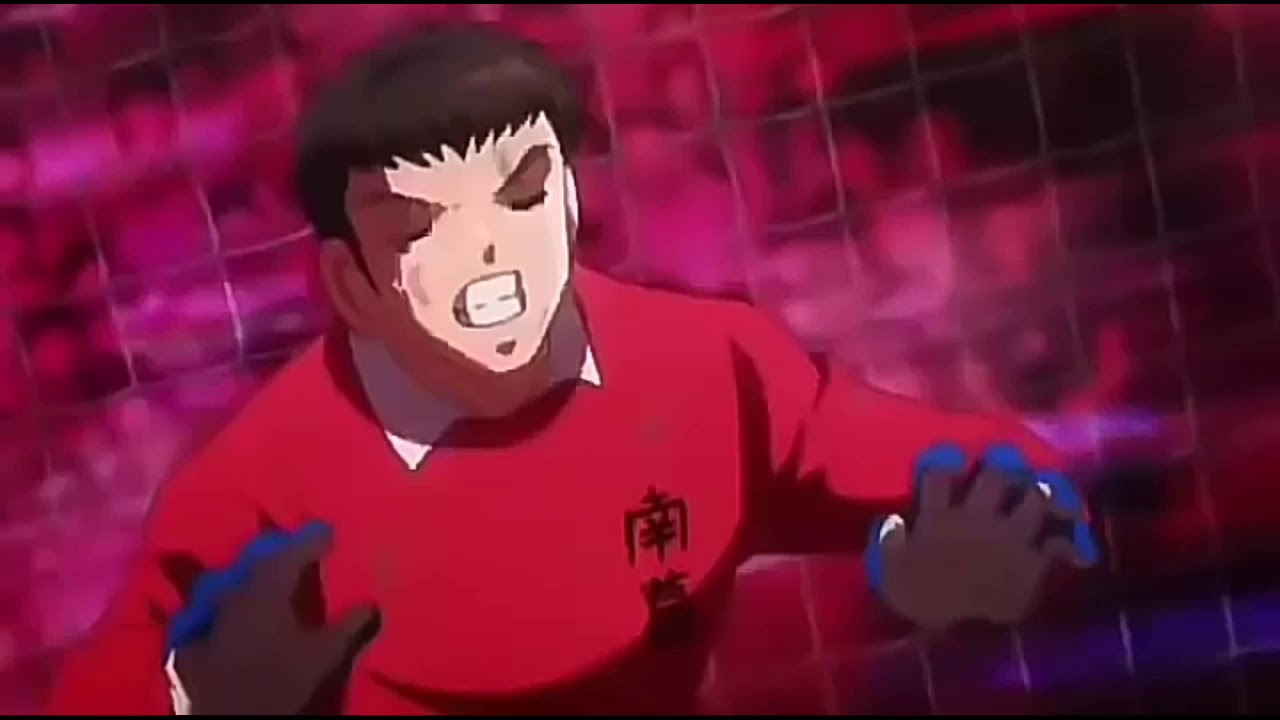 Captain Tsubasa Sube La Mano Y Grita Gol Toho Vs Nankatsu Youtube