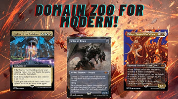 Moderns BIGGEST Aggro Deck! - Domain Zoo Deck Tech For Modern!