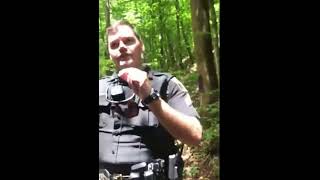 Hillbilly Frauditor Arrested for Trespassing (Short but Sweet)