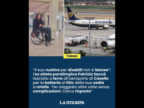 Video CASELLE, lite sulla batteria della sedia a rotelle: ex atleta paralimpica perde il VOLO