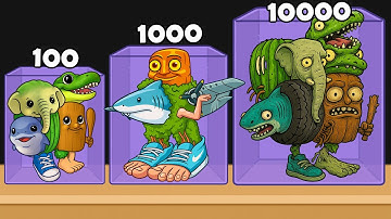 BRAINROT: MERGE FELLAS BOSS Evolution | Suika Game Gameplay Walkthrough - Reaching Max Level!