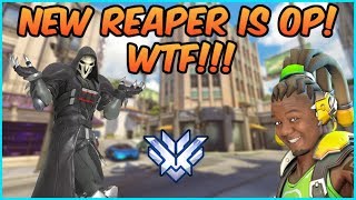 New Reaper is OP!!! When A Reddit Lucio x Top 500 Reaper Meet... (Overwatch)