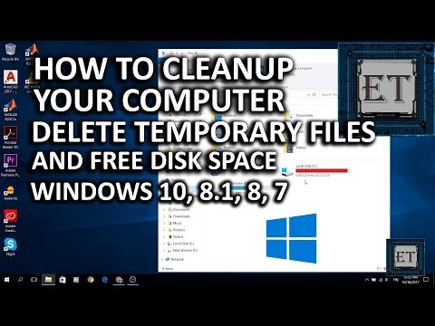 Video: How To Clear Temporary Folders