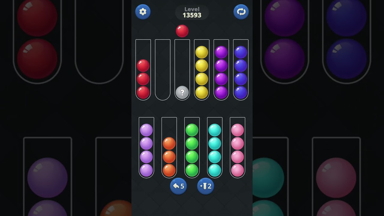 Ball Sort by Infinite Joy: Levels 13592, 13593, 13594