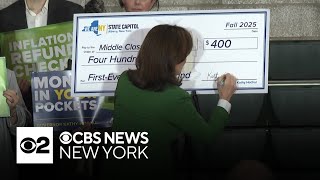 N.Y. has sent more than 8.2M inflation refund checks, Hochul says