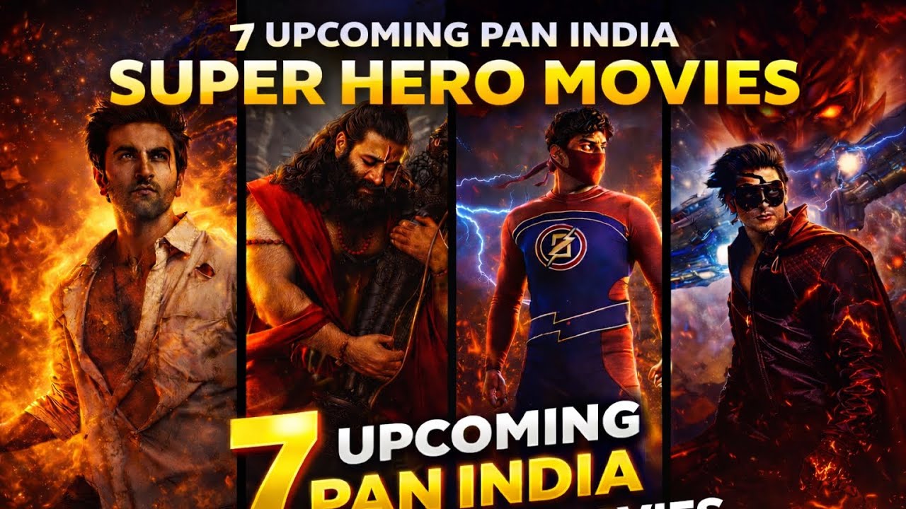 India Ke 7 Sabse Badi Upcoming Superhero Movies | Pan India Superhero Universe