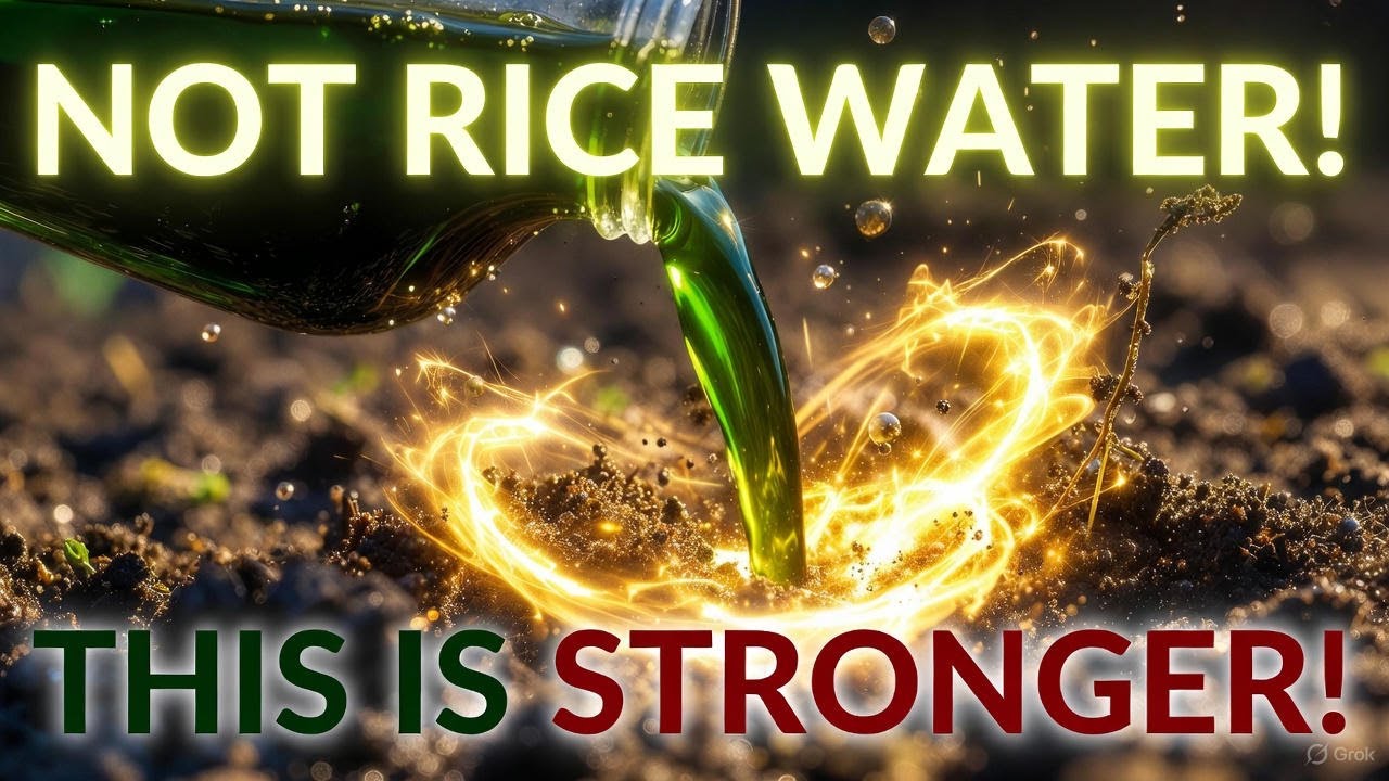 “Beyond Rice Water! This Fermented Weed Elixir Will SHOCK Your Garden With Fast Growth (Powerful )”