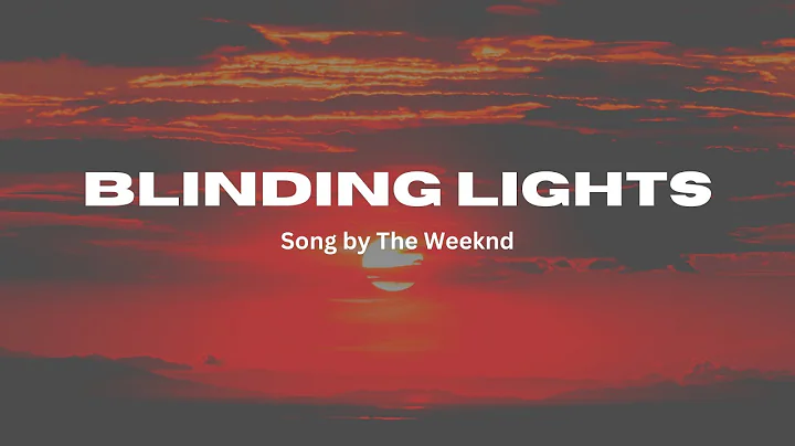 The Weeknd - Blinding Lights