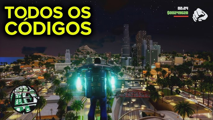 TODOS OS CODIGOS GTA SAN ANDREAS - NERDOLANDIA