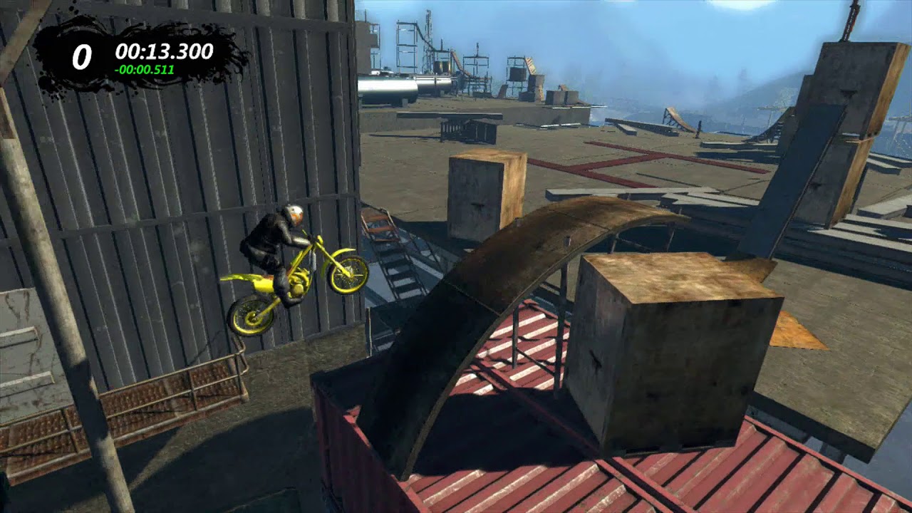 Oil Rig Run [Platnum] - Trials Evolution - YouTube