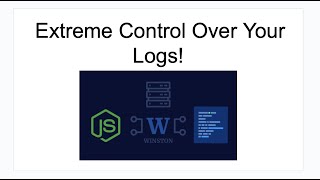 My Production Grade Logger in NodeJs