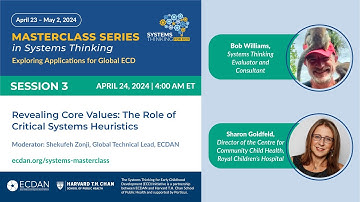 Systems Masterclass: Session 3 - Revealing Core Values: The Role of Critical Systems Heuristics